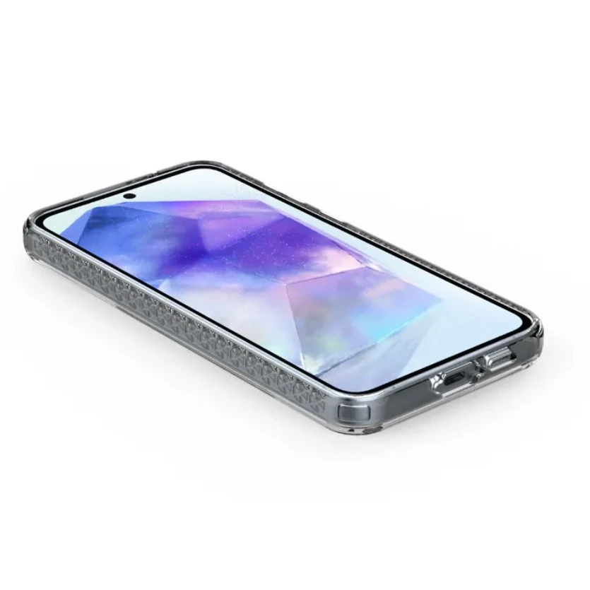 普格爾Samsung Galaxy A55 冰鑽減壓防摔保護殼/彩鈦