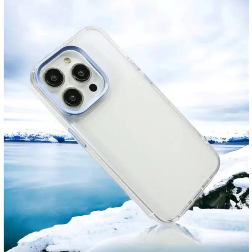 普格爾Apple iPhone 15 冰鑽減壓防摔保護殼 / 玫瑰
