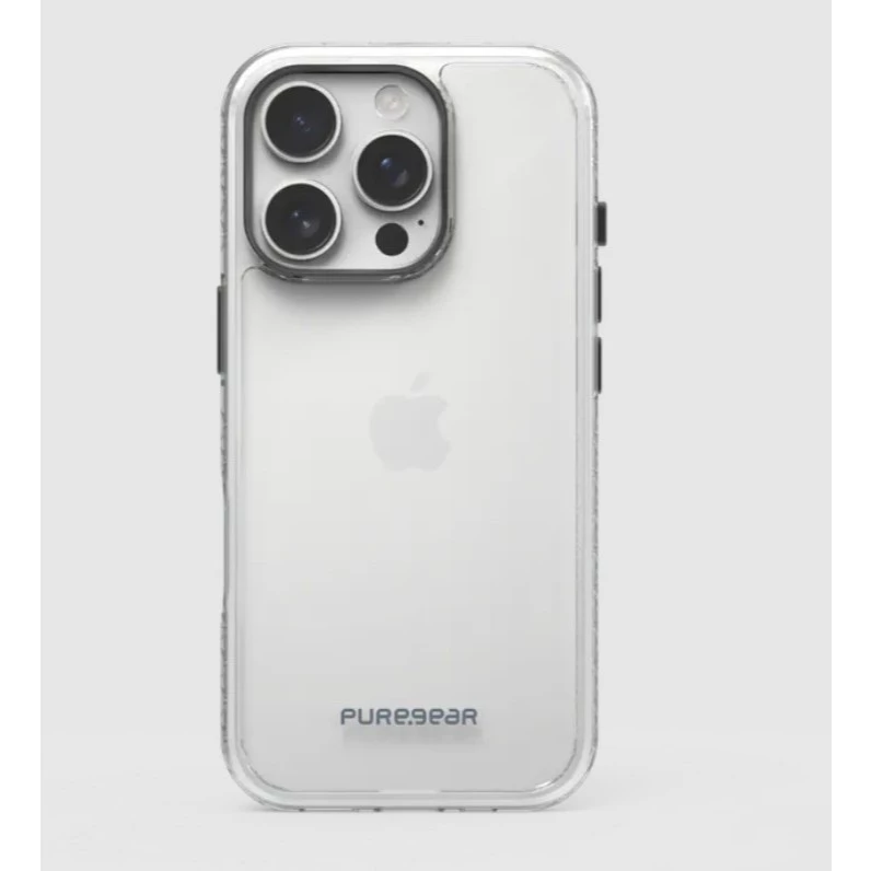 普格爾Apple iPhone 16 冰鑽減壓防摔保護殼 / 黑鑽