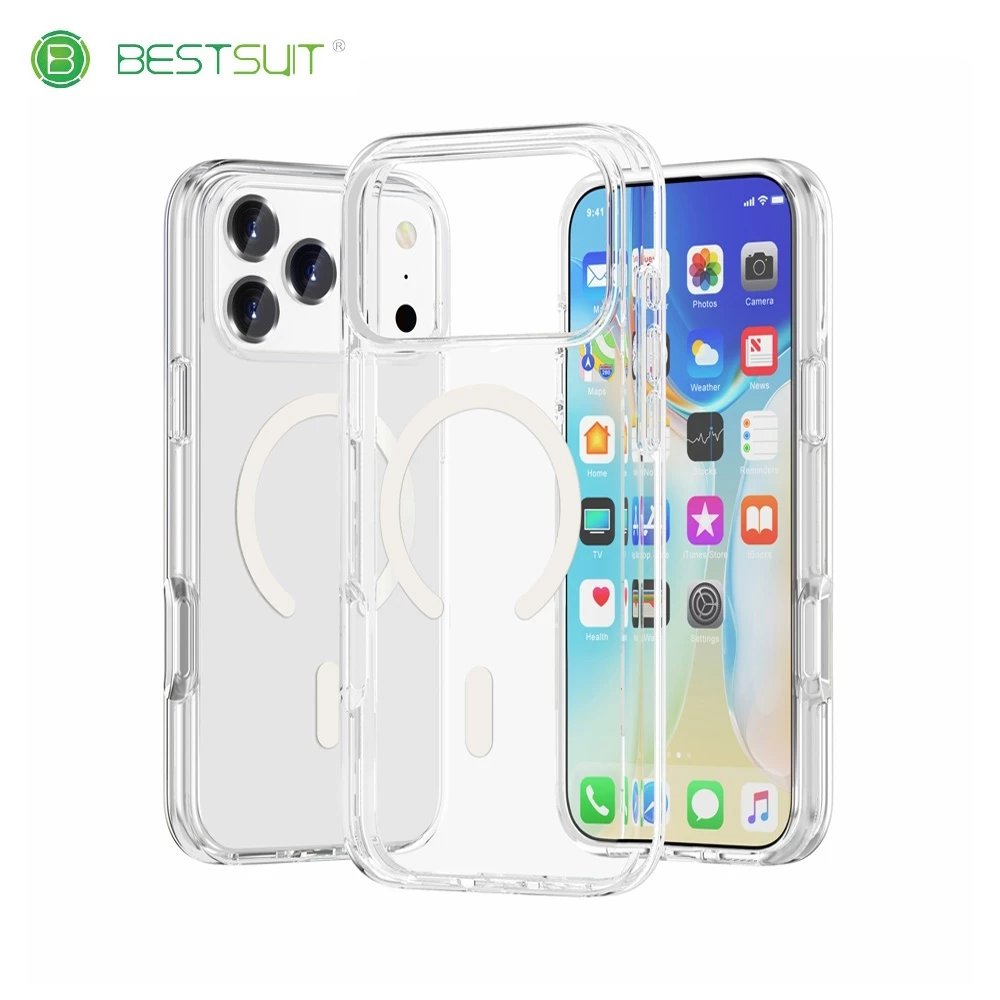 BEST SUIT Apple iPhone 17 Pro Max 6.9 D3O透明防摔保護殼 透明