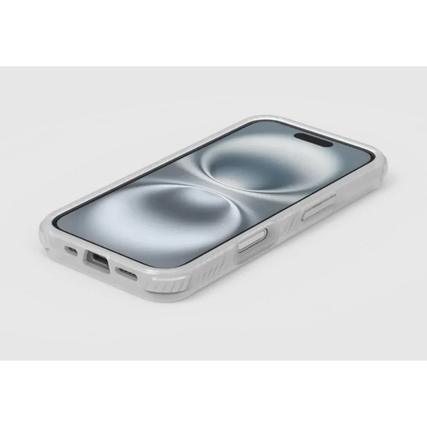 普格爾Apple iPhone 16 冰霧減壓防摔保護殼MagSafe / 冰霧白
