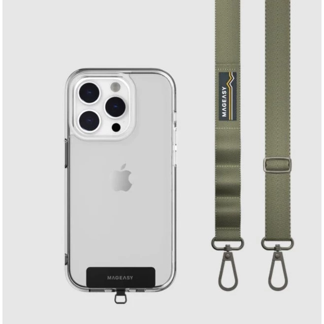 MAGEASY 20 mm Strap 掛繩/掛繩片組 (相容 iOS / Android 手機殼)