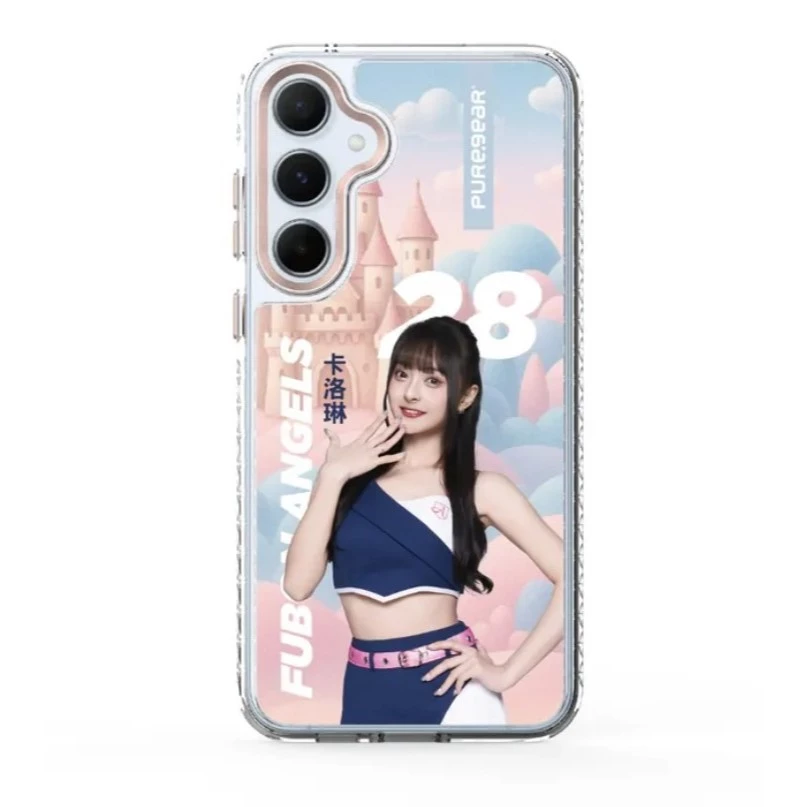 普格爾 Samsung Galaxy A55 冰鑽減壓防摔保護殼 / Fubon Angels 25