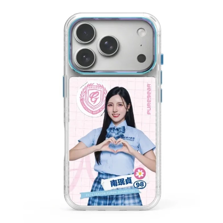 普格爾 iPhone 冰鑽減壓防摔保護殼 / XVIII悍將中學 (富邦悍將)