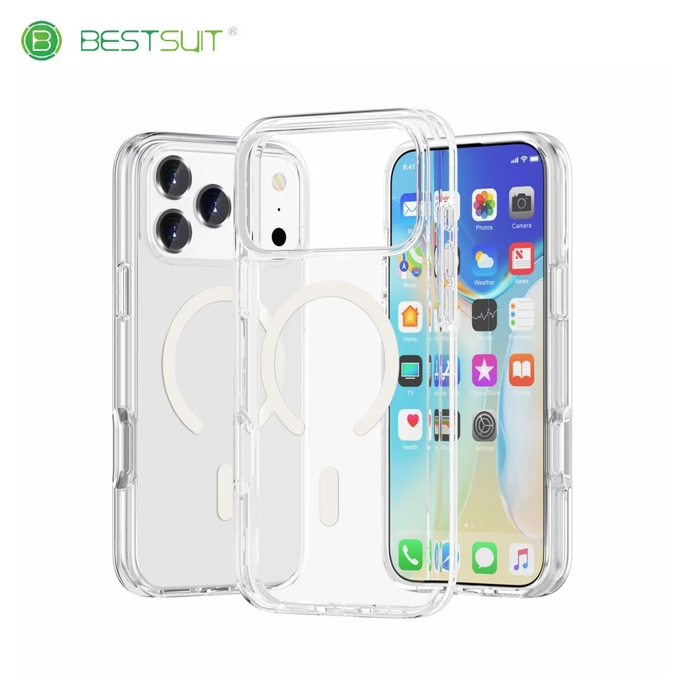 BEST SUIT Apple iPhone 17 Pro 6.3 D3O透明防摔保護殼 透明