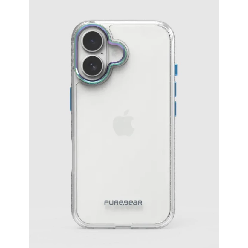 普格爾iPhone 16 冰鑽減壓防摔保護殼 / 彩鈦