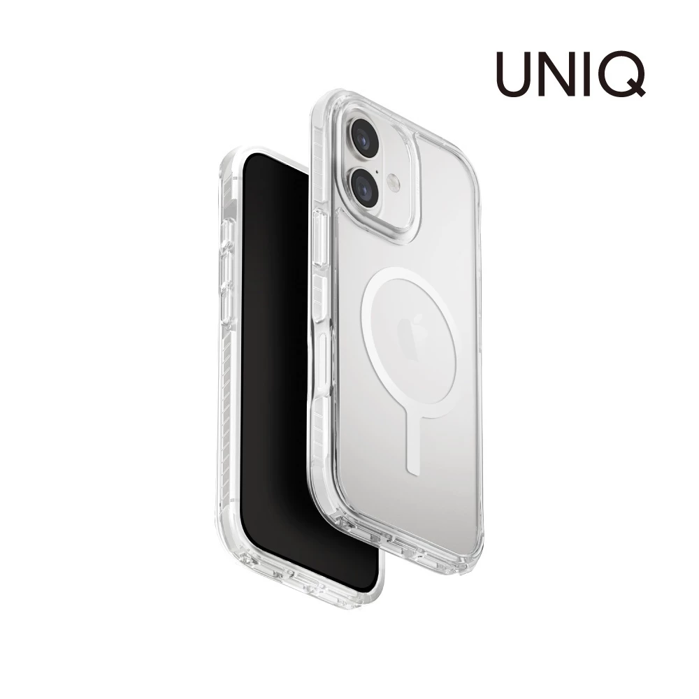 UNIQ Combat iPhone 17 6.3 四角強化軍規磁吸防摔保護殼 白
