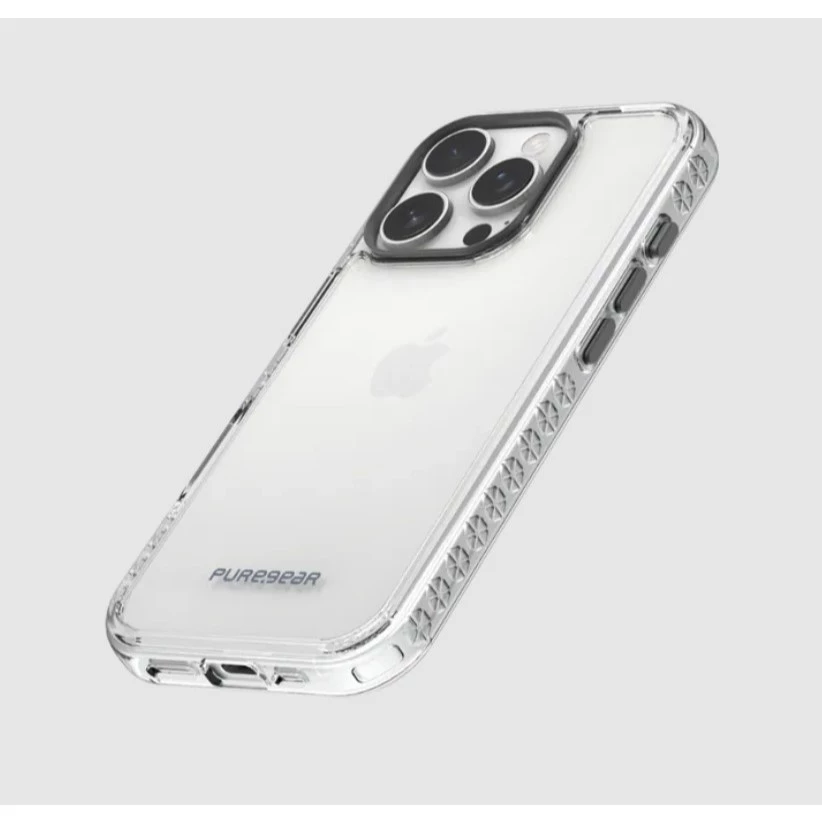普格爾Apple iPhone 16 冰鑽減壓防摔保護殼 / 黑鑽