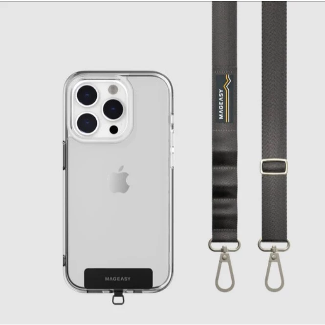 MAGEASY 20 mm Strap 掛繩/掛繩片組 (相容 iOS / Android 手機殼)