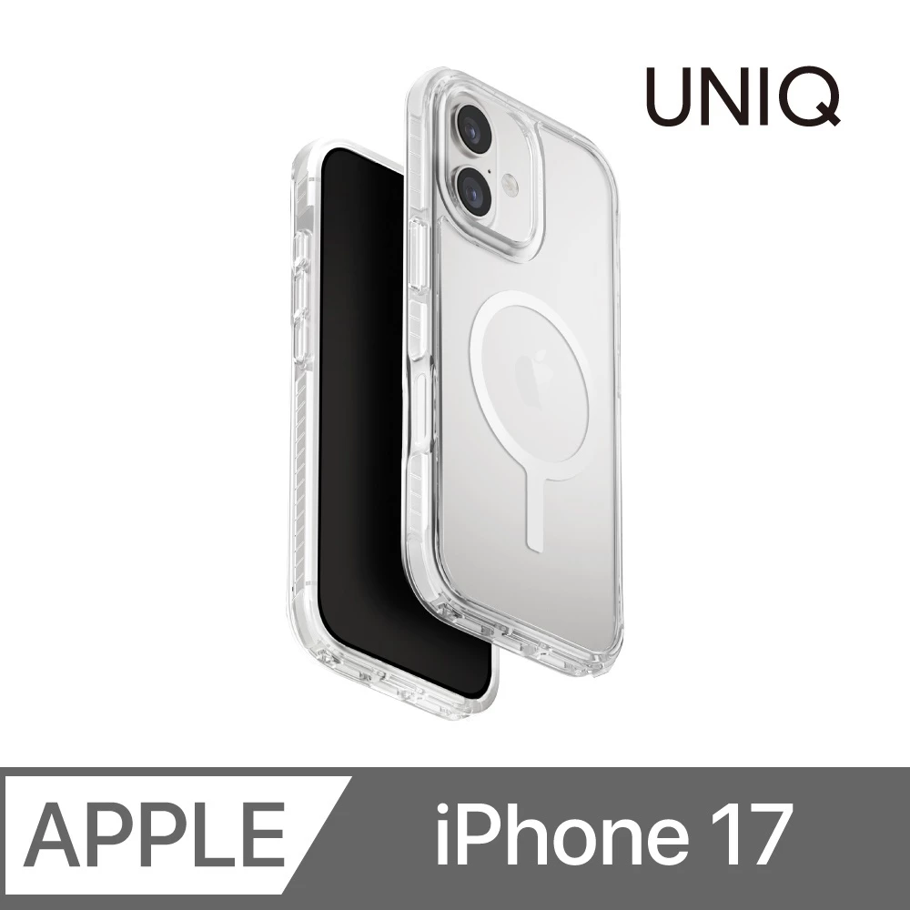 UNIQ Combat iPhone 17 6.3 四角強化軍規磁吸防摔保護殼 白