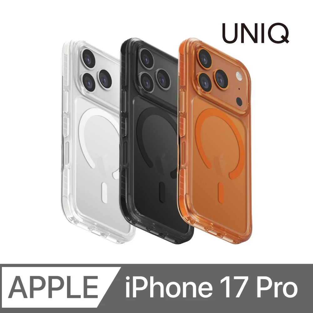 UNIQ Combat iPhone 17 Pro 6.3 四角強化軍規磁吸防摔保護殼