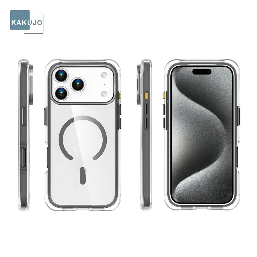 KAKUJO Apple iPhone 17 Pro Max 6.9 ECQ-AIR 超軍規防摔保護殼