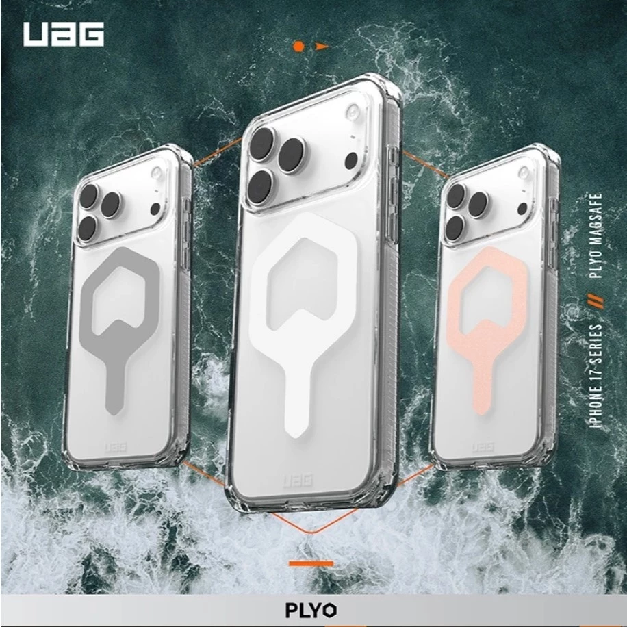 【UAG】iPhone 17/Air/Pro/Pro Max磁吸耐衝擊全透保護殼(支援MagSafe 手機殼 相機按鍵)