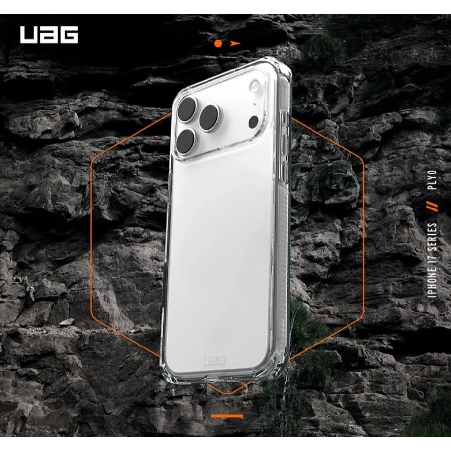 【UAG】iPhone 17/Pro/Pro Max 耐衝擊全透保護殼-極透明 (美國軍規 支援無線充電 手機殼)