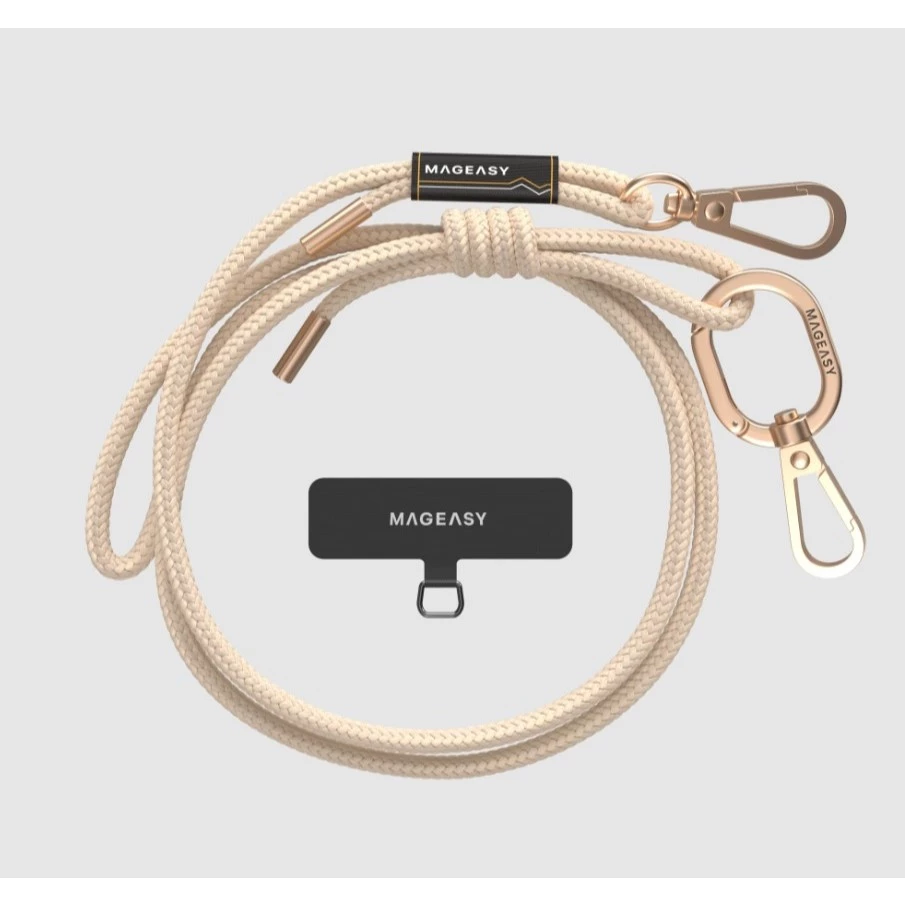 MAGEASY 6 mm Strap 掛繩/掛繩片組 (相容 iOS / Android 手機殼)