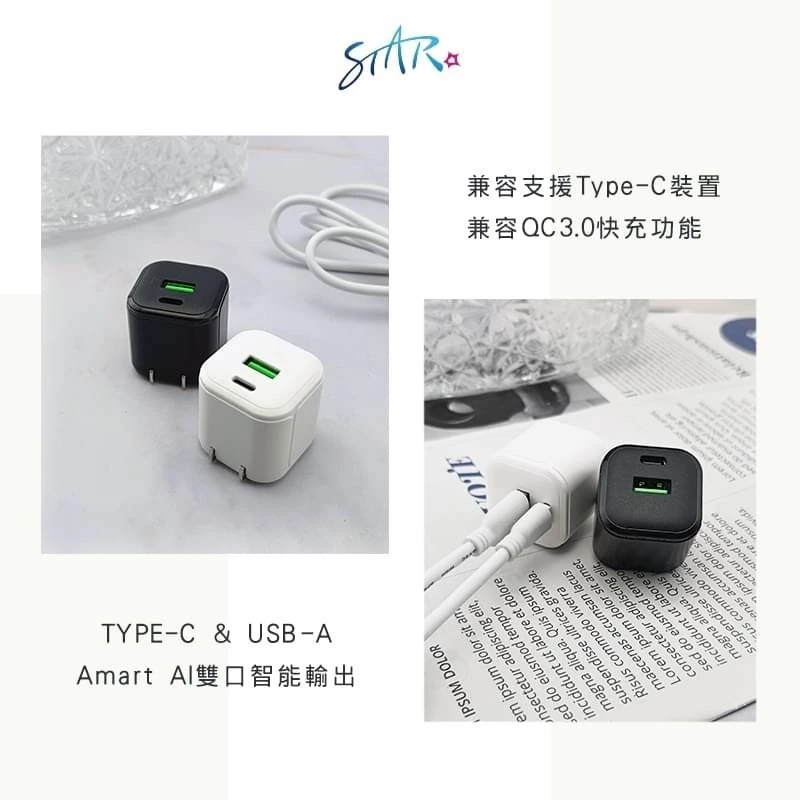 35W 氮化鎵快速充電頭 mini cube 迷你方塊 史上最小 折腳插頭 易收納 檢驗合格 同時充兩台設備