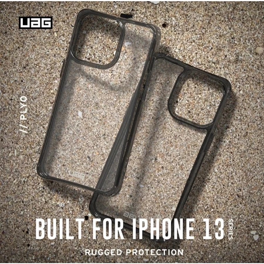 【UAG】iPhone 13 Pro (適用6.1吋) 耐衝擊保護殼-全透款 (美國軍規 防摔殼 手機殼)