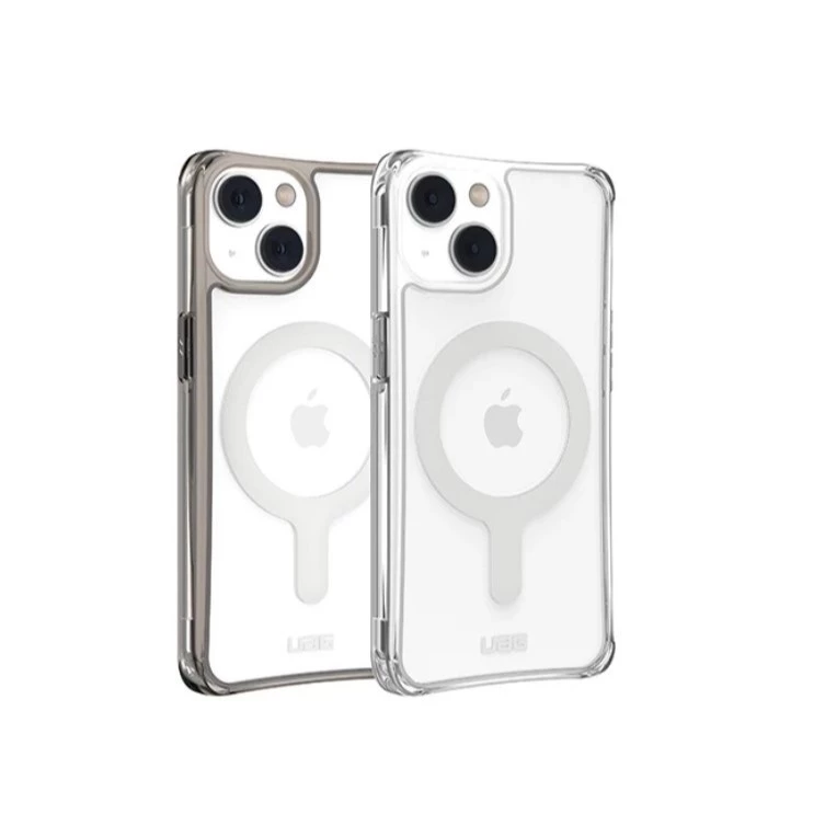 【UAG】iPhone 13/14/14 Plus (適用6.1/6.7吋)MagSafe 耐衝擊保護殼-全透款