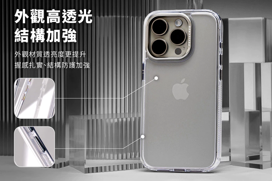 DEVILCASE Apple iPhone 16 Pro 惡魔防摔殼 磁吸標準版2 彩鈦 防護鋁環 鏡頭加高