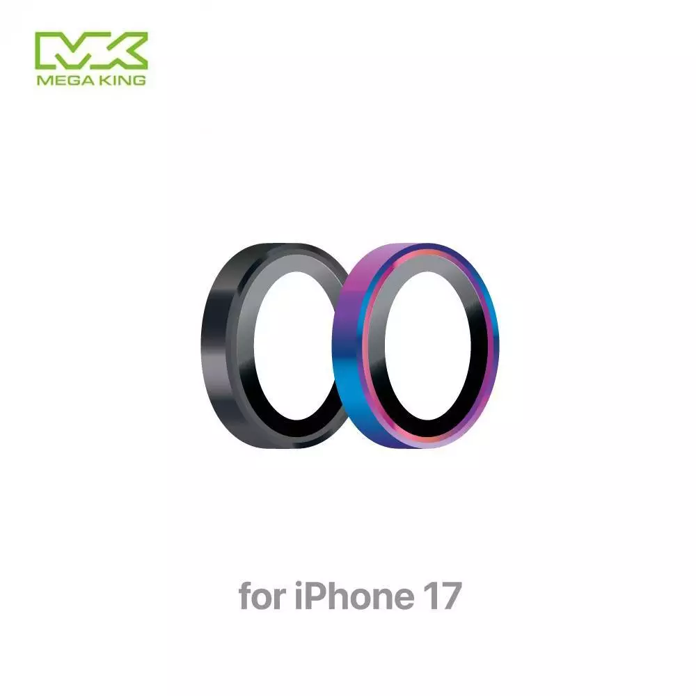 MEGA KING Apple iPhone 17 藍寶石鏡頭貼 雙鏡頭