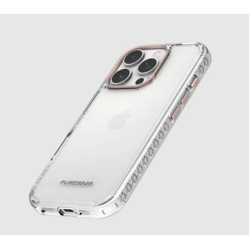 普格爾Apple iPhone 16 冰鑽減壓防摔保護殼 / 玫瑰