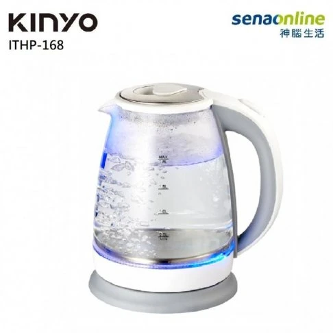 KINYO ITHP-168 1.8L大容量玻璃快煮壺