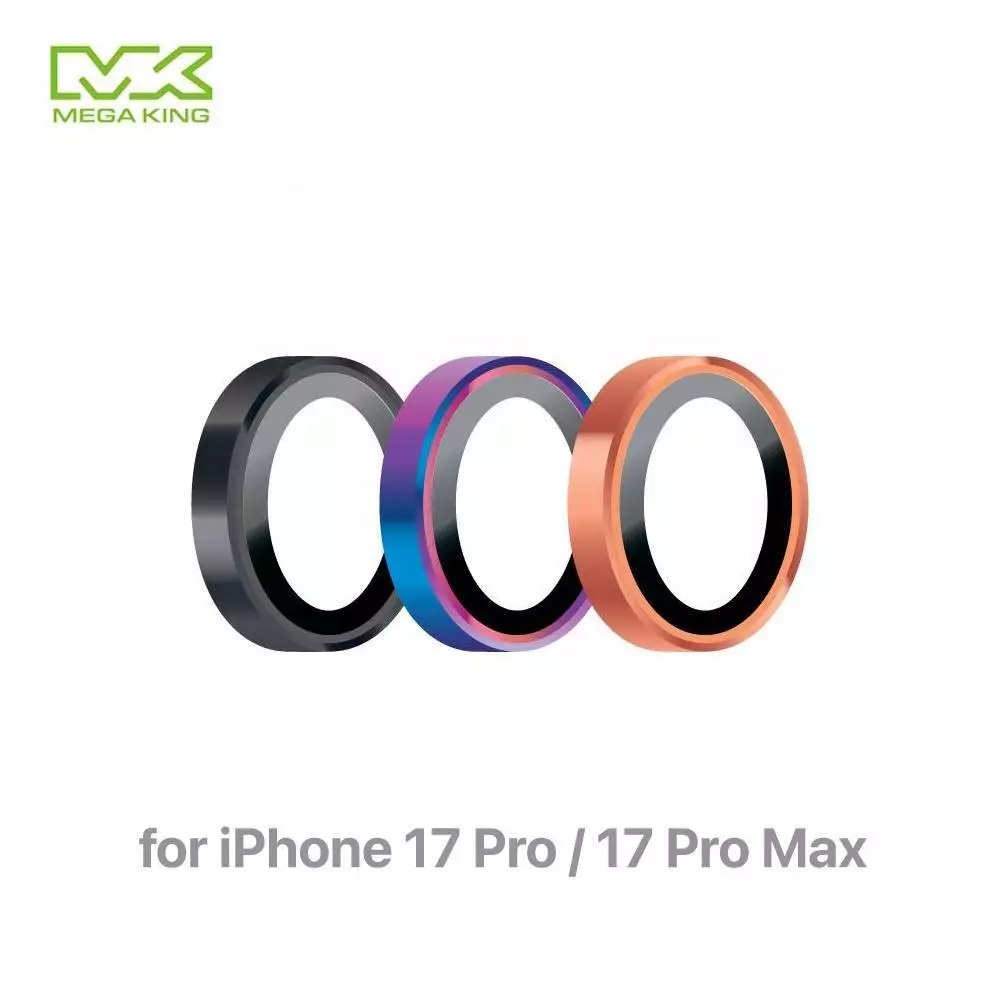 MEGA KING Apple iPhone 17 Pro/Pro Max 藍寶石鏡頭貼 三鏡頭