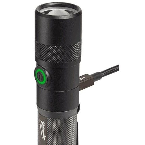 【飆破盤】美沃奇 Milwaukee 米沃奇 L4 TMLED-201 USB金屬輕巧1100手電筒 L4TMLED