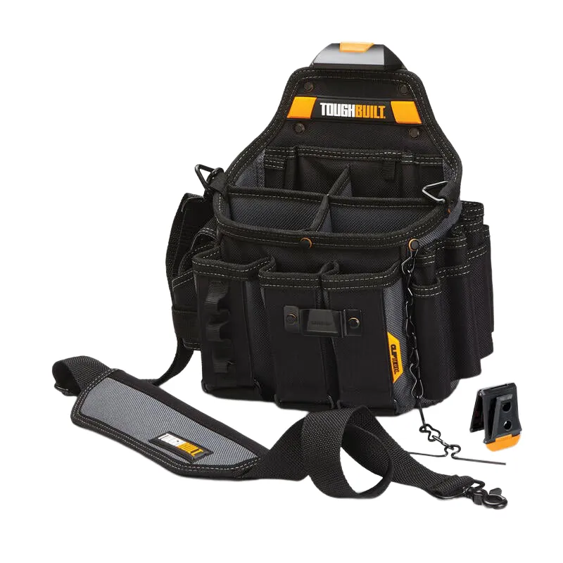 【飆破盤】TOUGHBUILT TB 托比爾 TB-CT-104 電工專用袋含背帶 快扣式 肩背 工作包 工具收納 電工