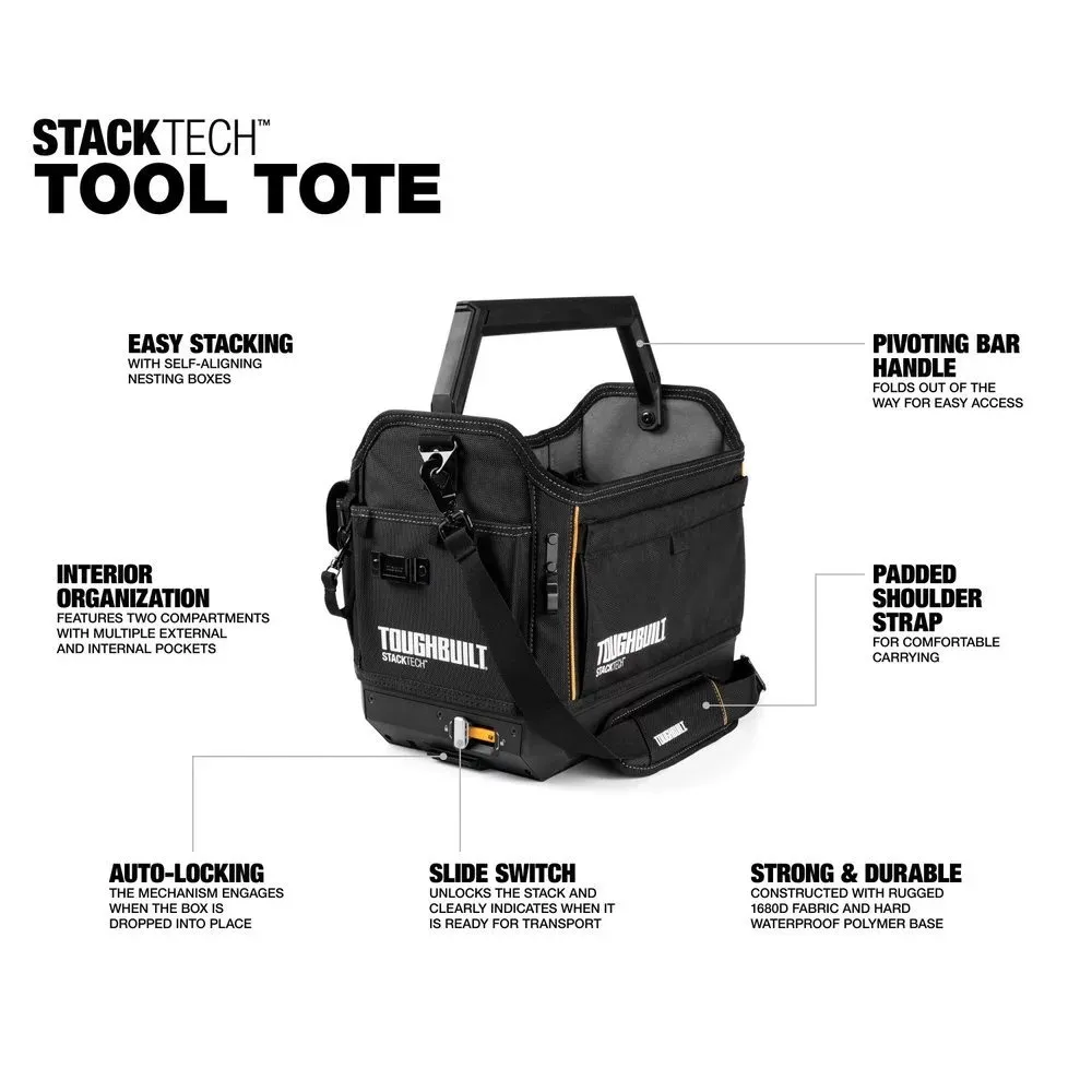 【飆破盤】TOUGHBUILT TB 托比爾 TB-B1-S-80C STACKTECH 硬底手提工具袋 手提袋