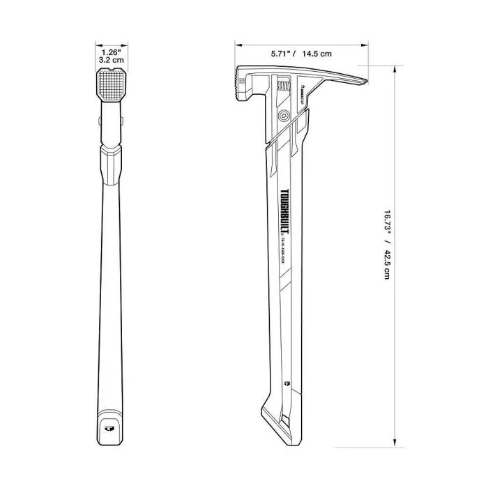 【飆破盤】TOUGHBUILT 托比爾 TB-H1-1SBR-S20X 20OZ帶磁鐵搥 手工具 槌子 工程 用具