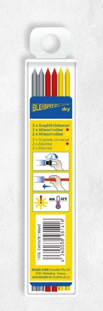 【飆破盤】Bleispitz 布萊筆茲 G-BLE-1416 1416混合筆芯 德國工程筆 裝潢畫線 標記筆