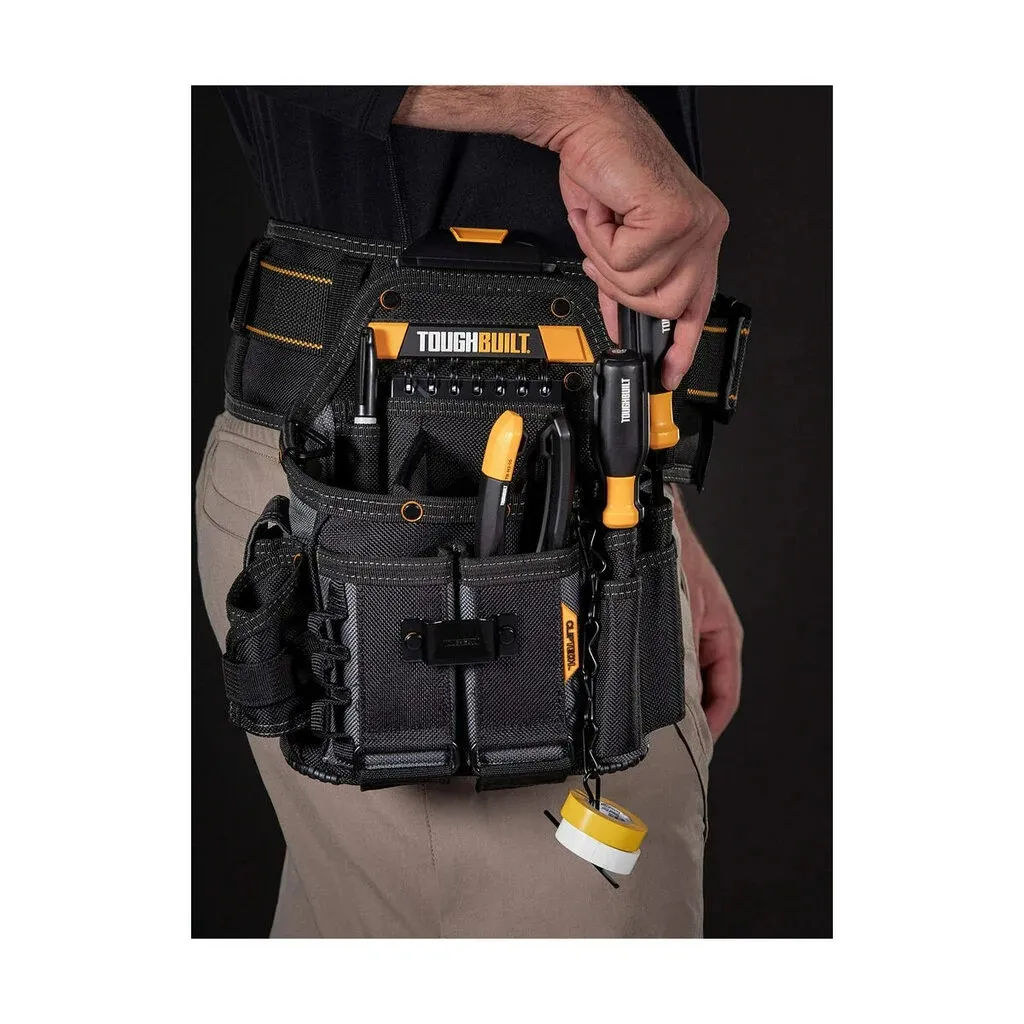 【飆破盤】TOUGHBUILT TB 托比爾 TB-CT-114 電工專用袋含背帶 肩背 鉗帶 工具包 快扣式 收納包