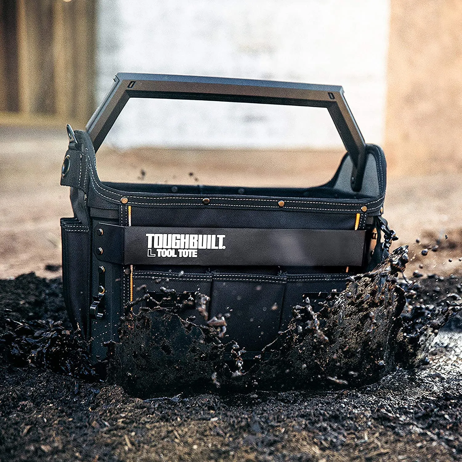 【飆破盤】TOUGHBUILT 托比爾 TB-CT-82-16 16吋硬底無蓋手提袋 工具 手工具 收納 工程 水電