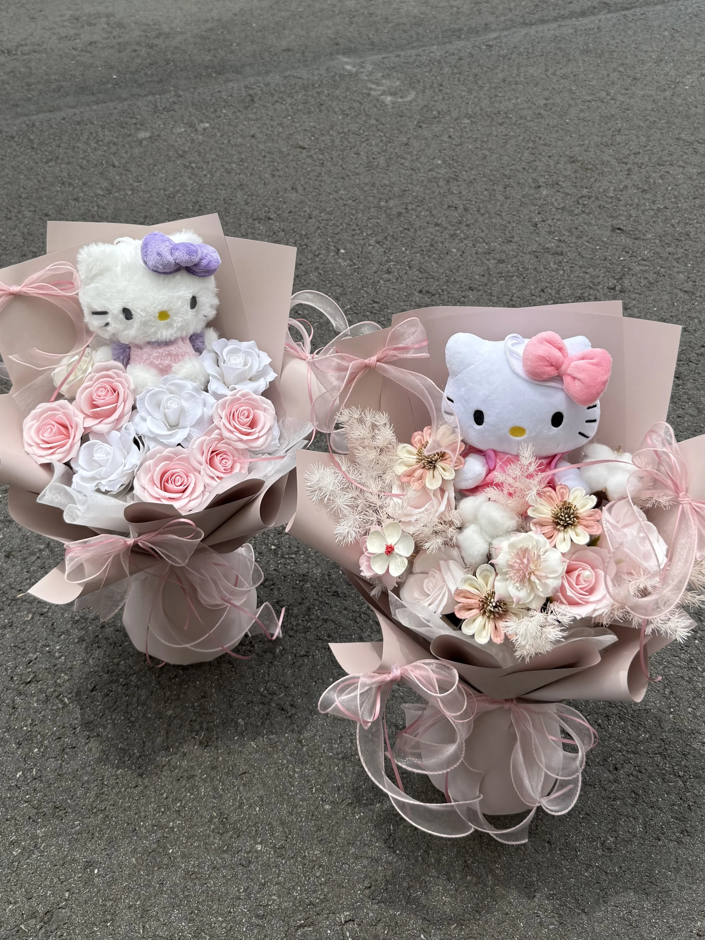 Hello Kitty香皂花束