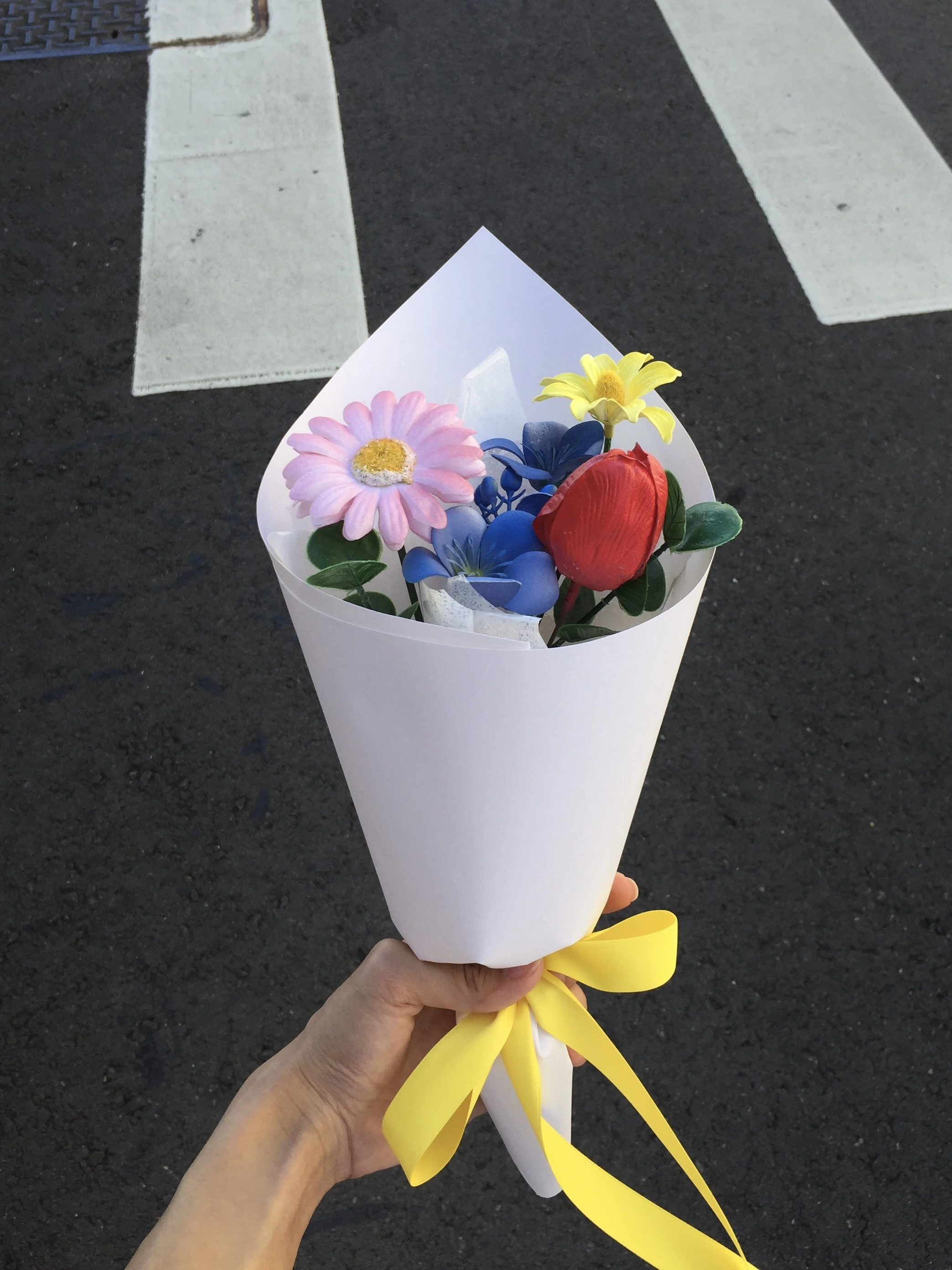 蠟筆小新同款香皂花束