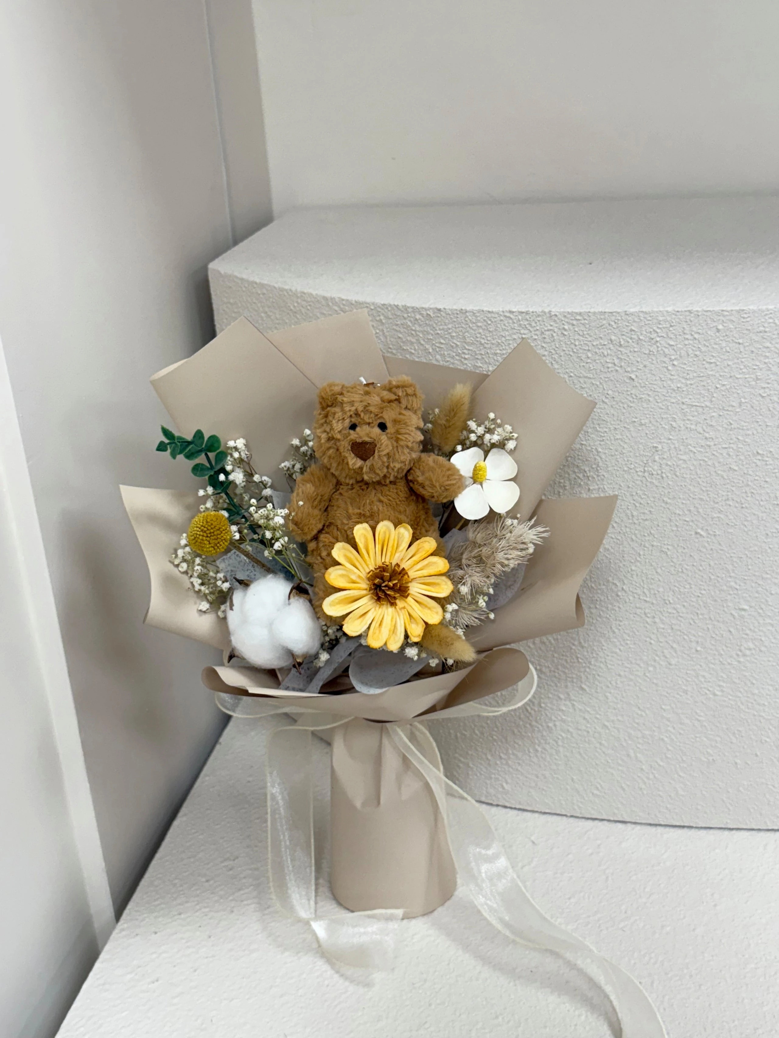 Jellycat小熊花束