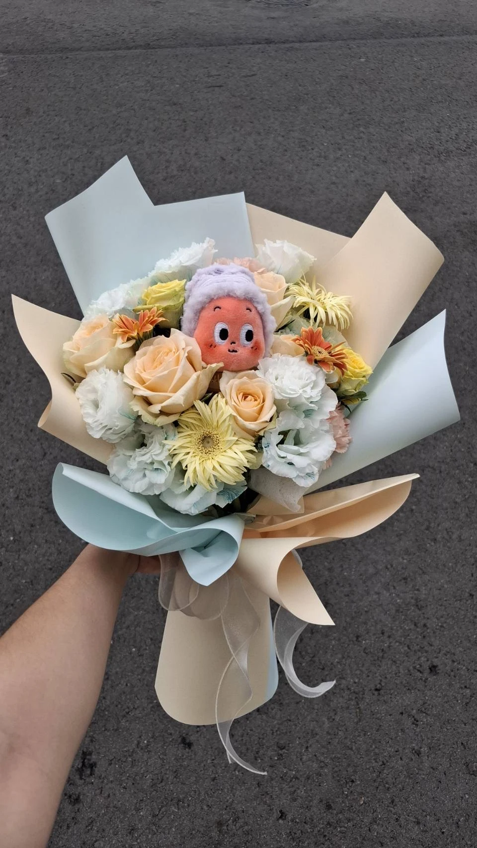 星星人清新系鮮花花束