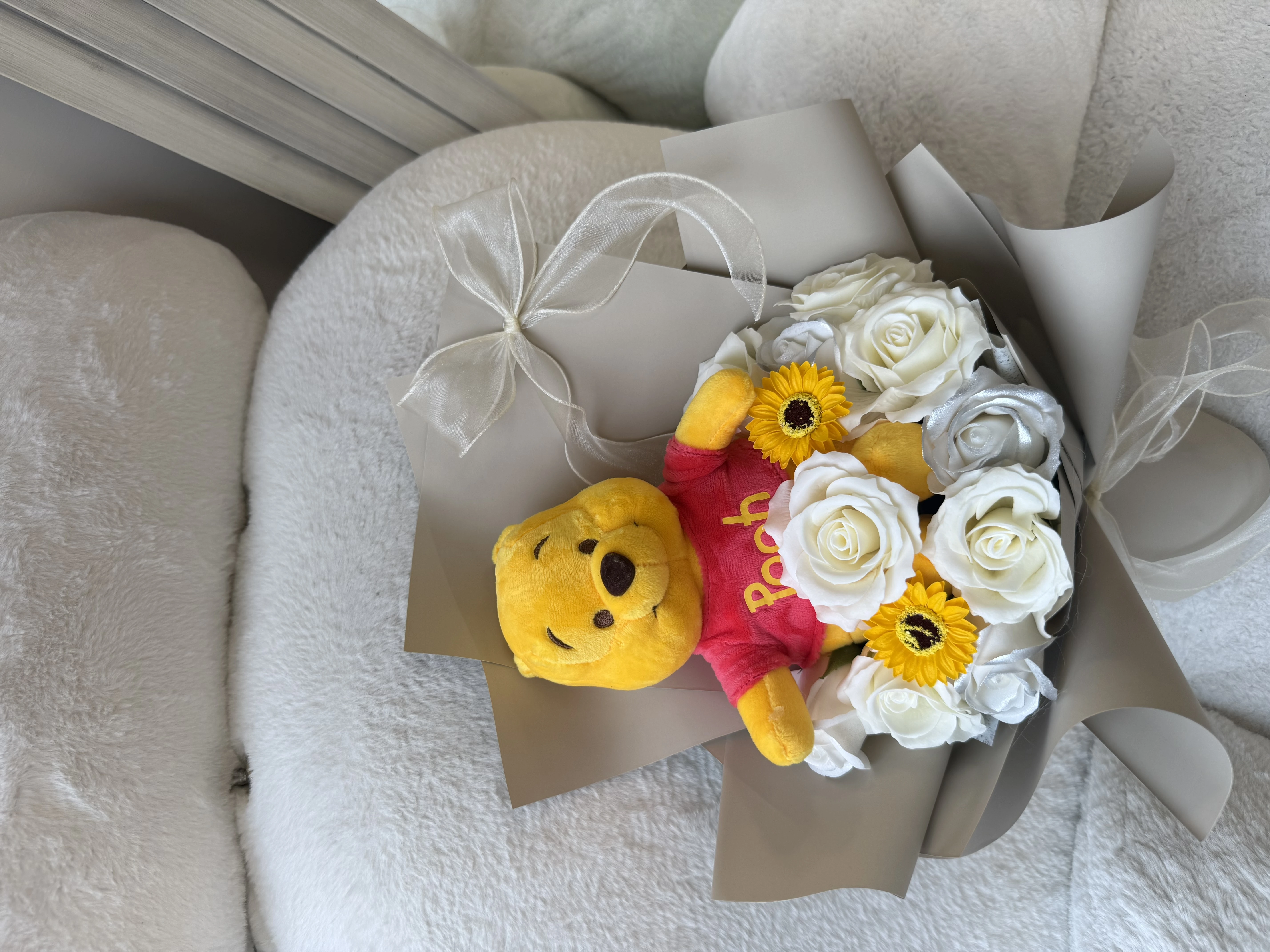 小熊維尼香皂花束