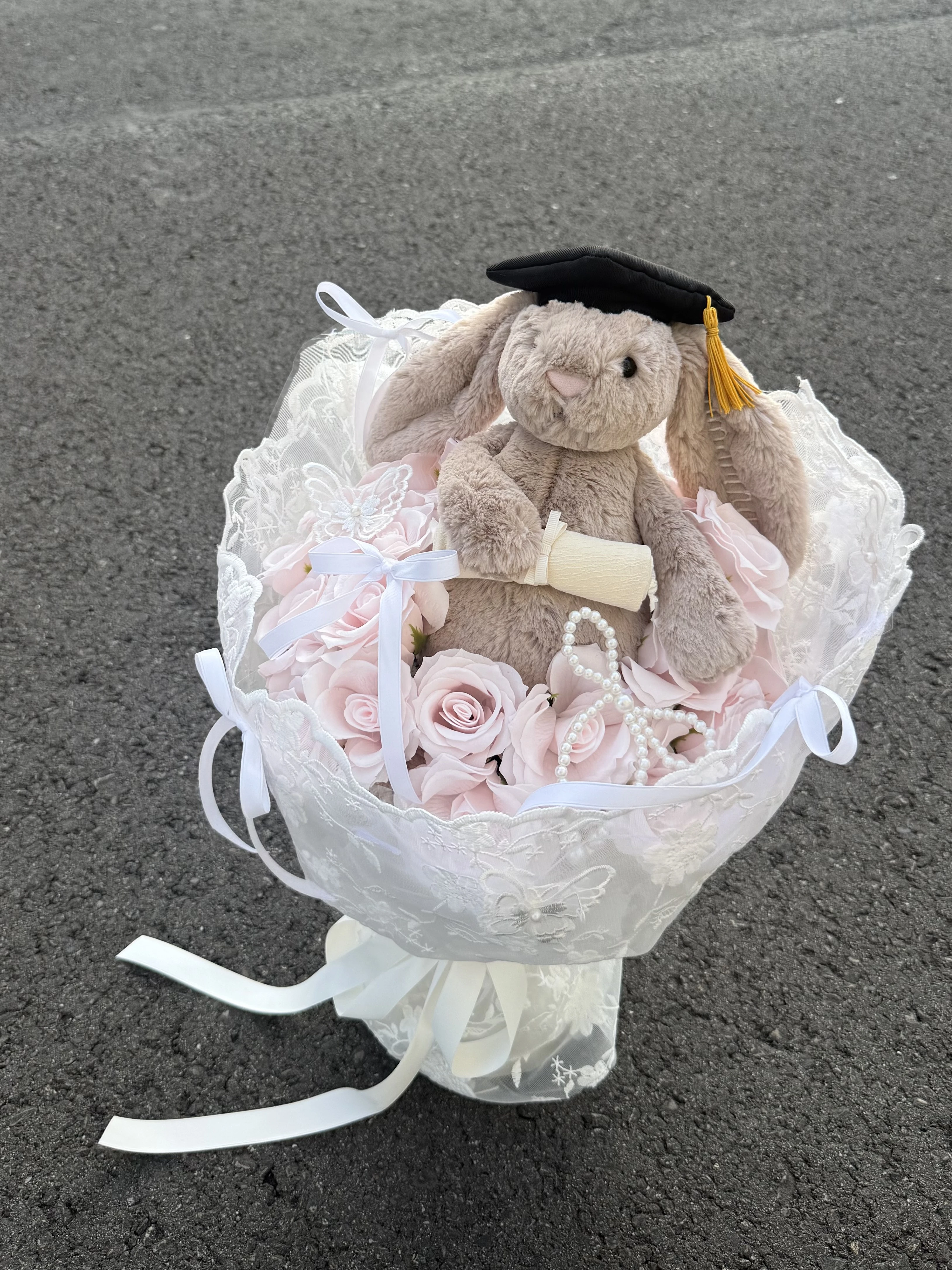 畢業蕾絲jellycat 兔