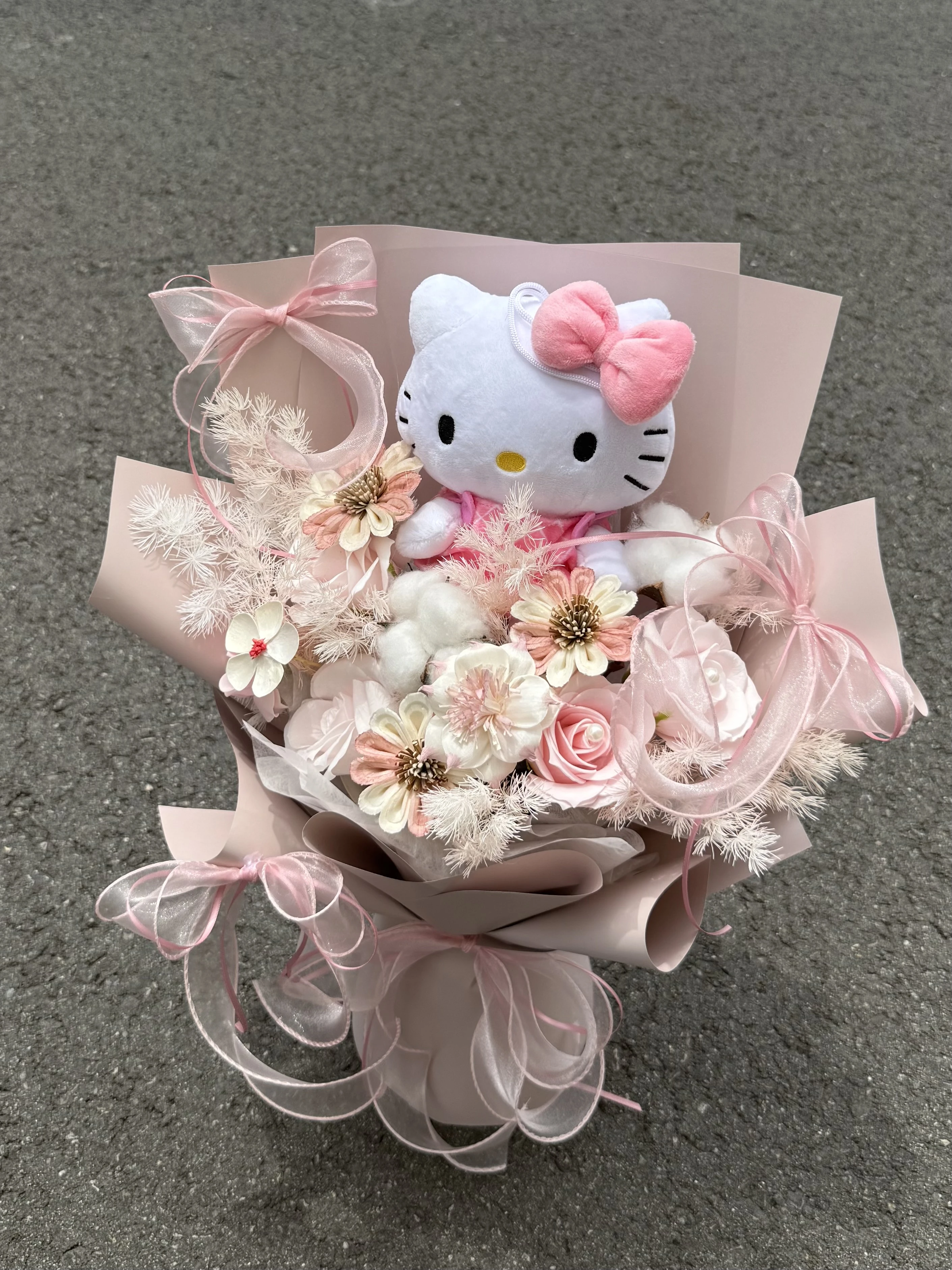 Hello Kitty香皂花束