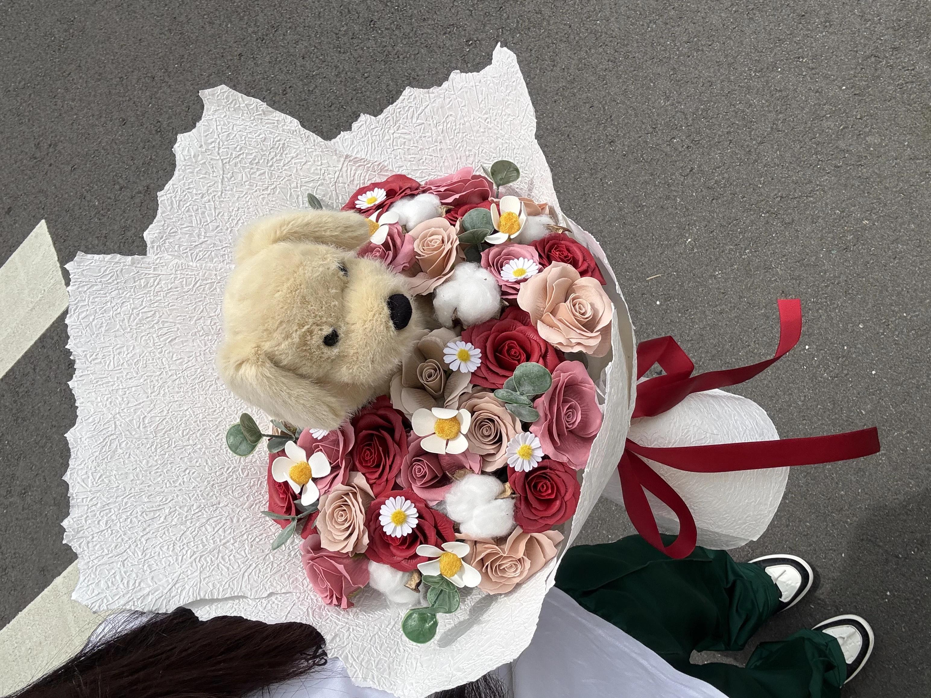 Jellycat狗狗香皂花束
