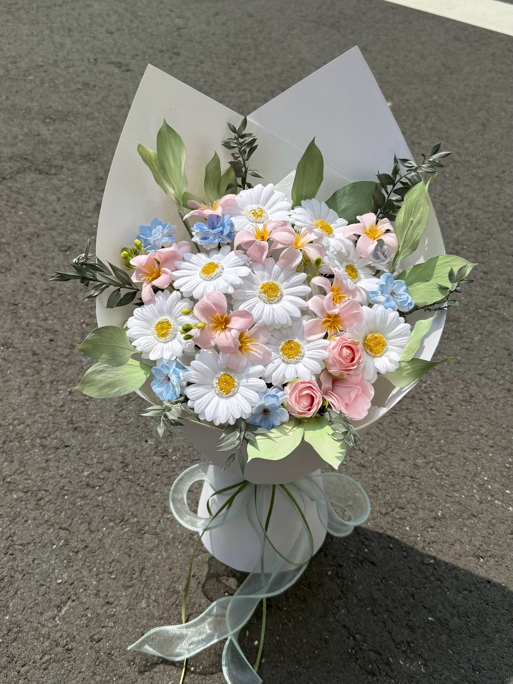 淀治君香皂花束