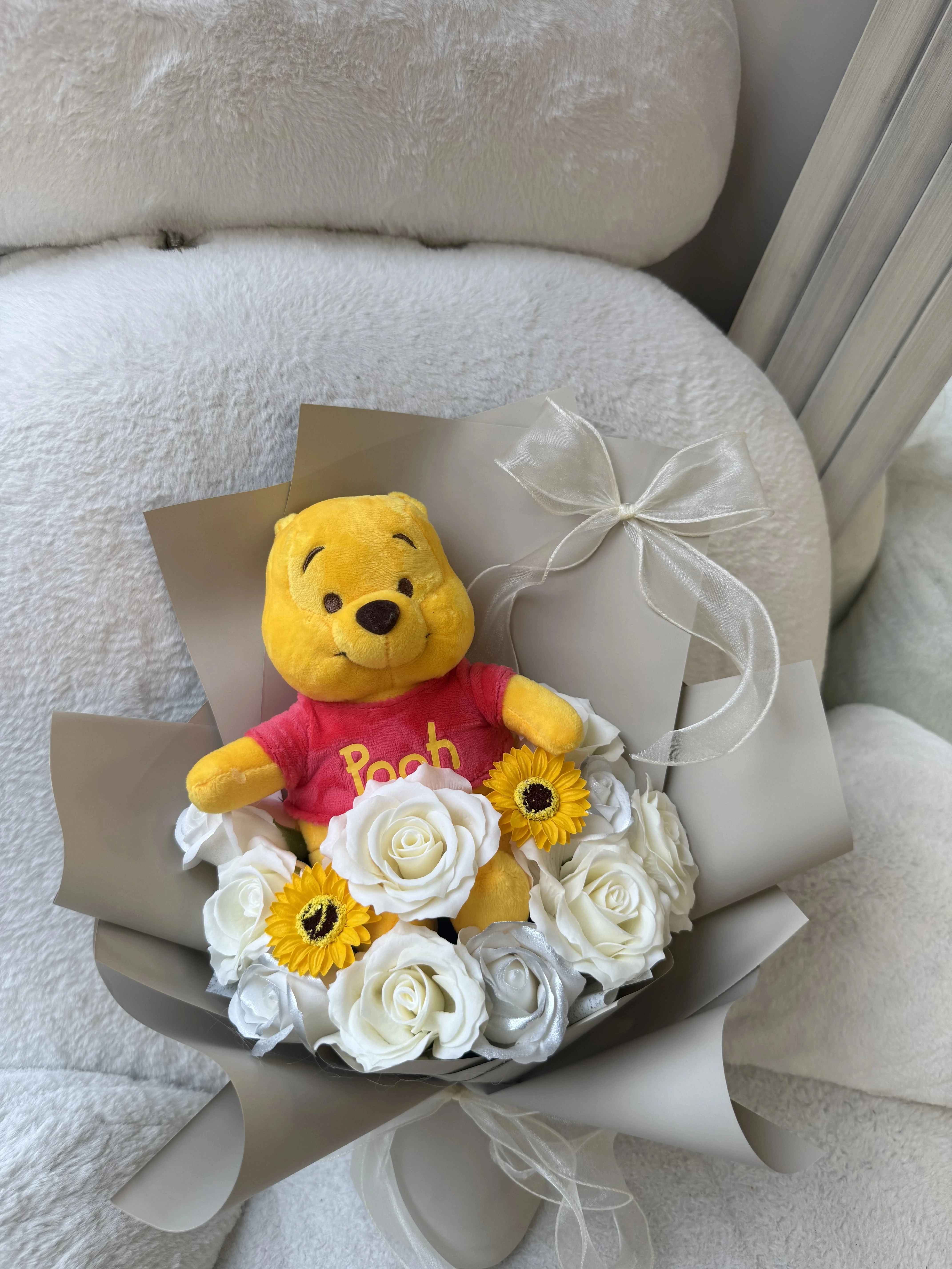 小熊維尼香皂花束