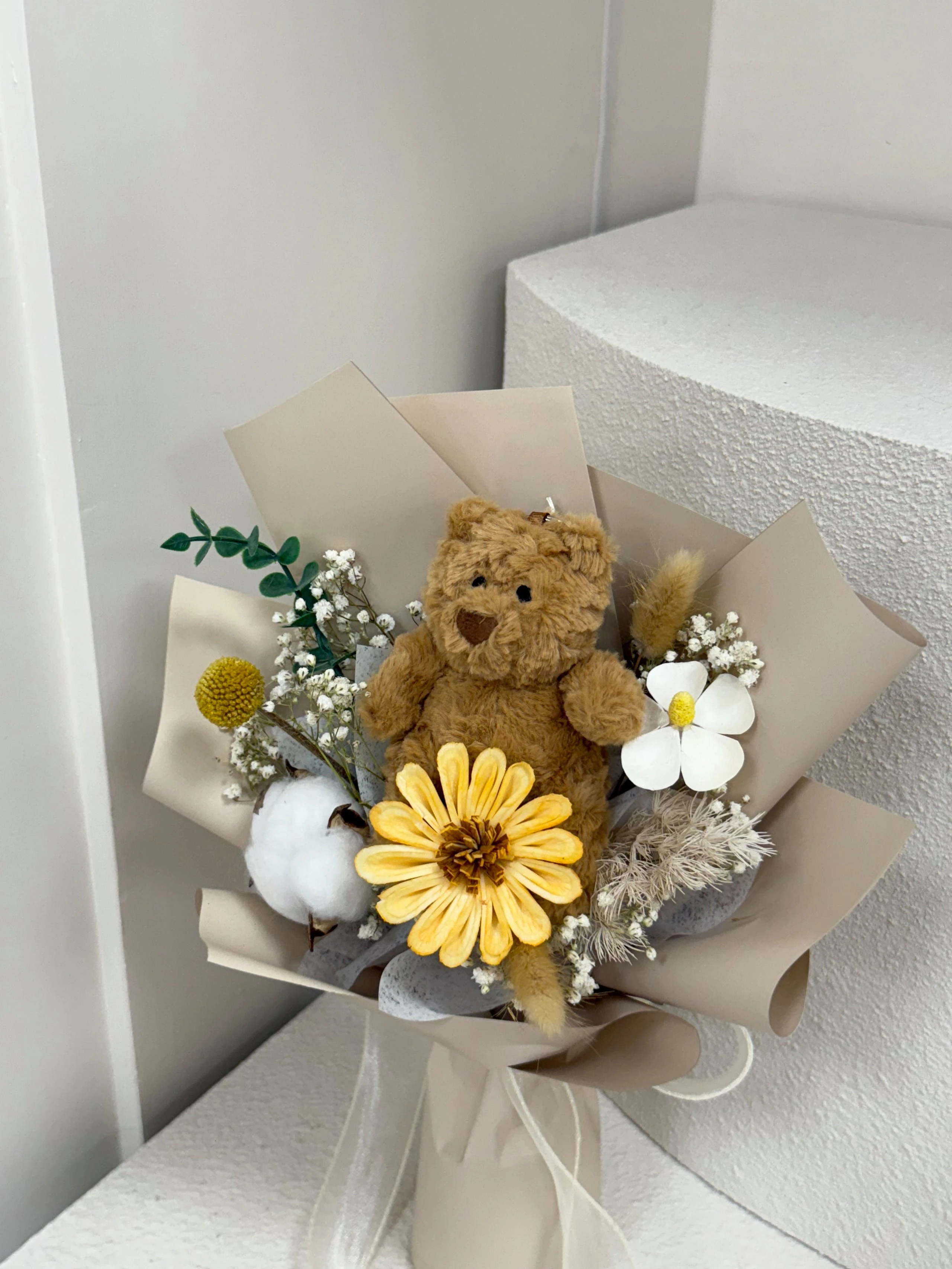 Jellycat小熊花束