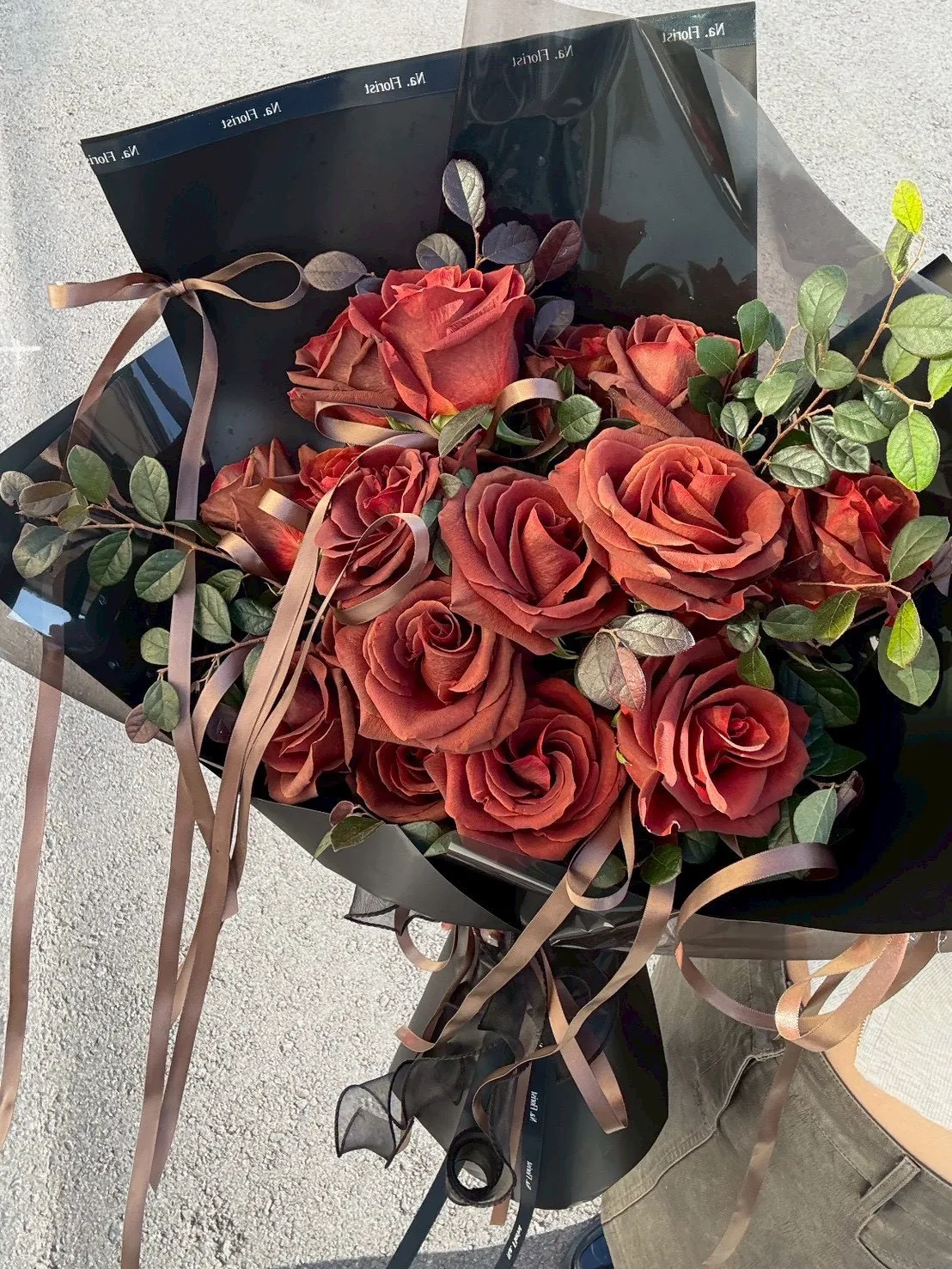 琥珀仙蹤玫瑰花束