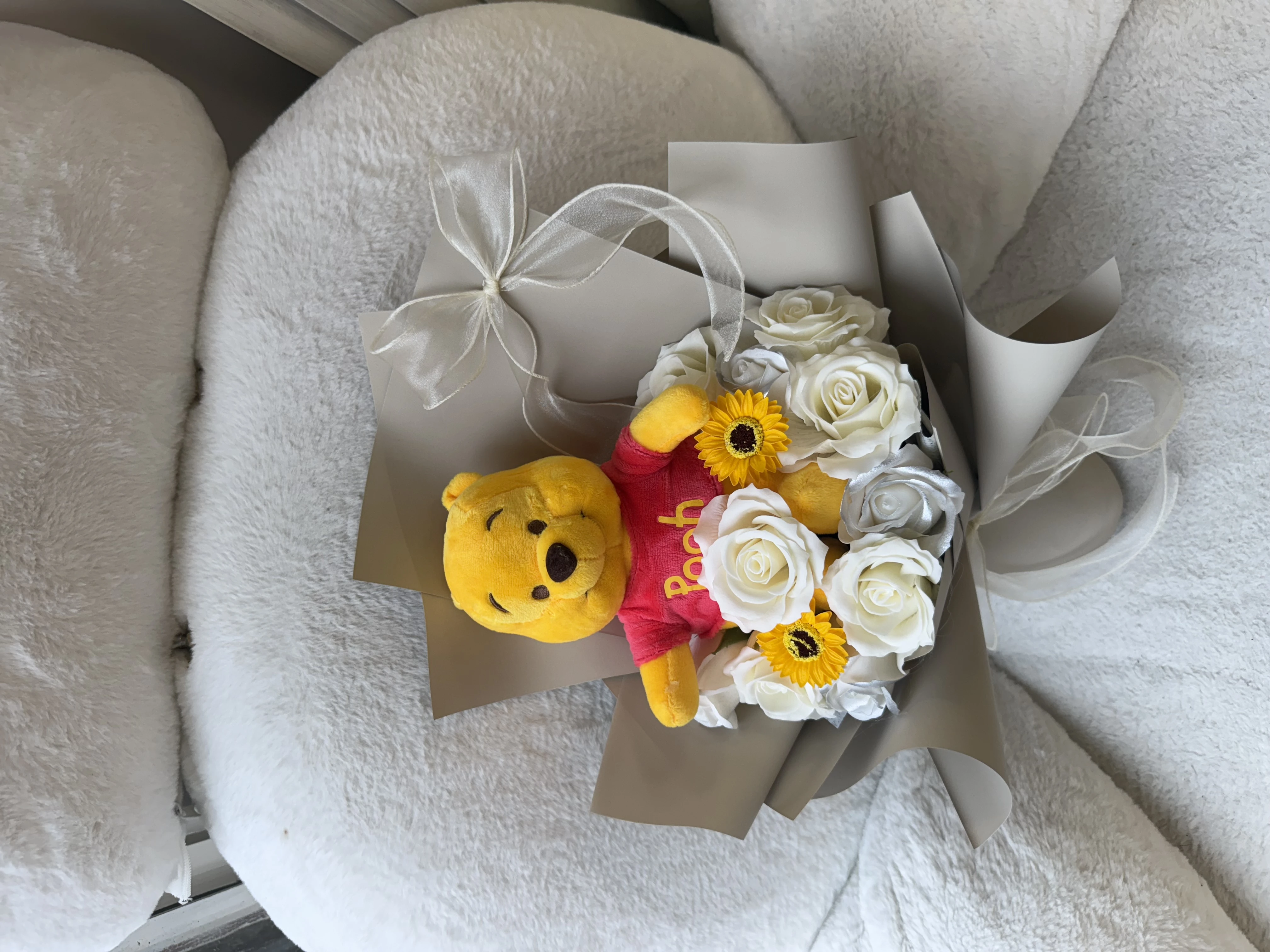 小熊維尼香皂花束
