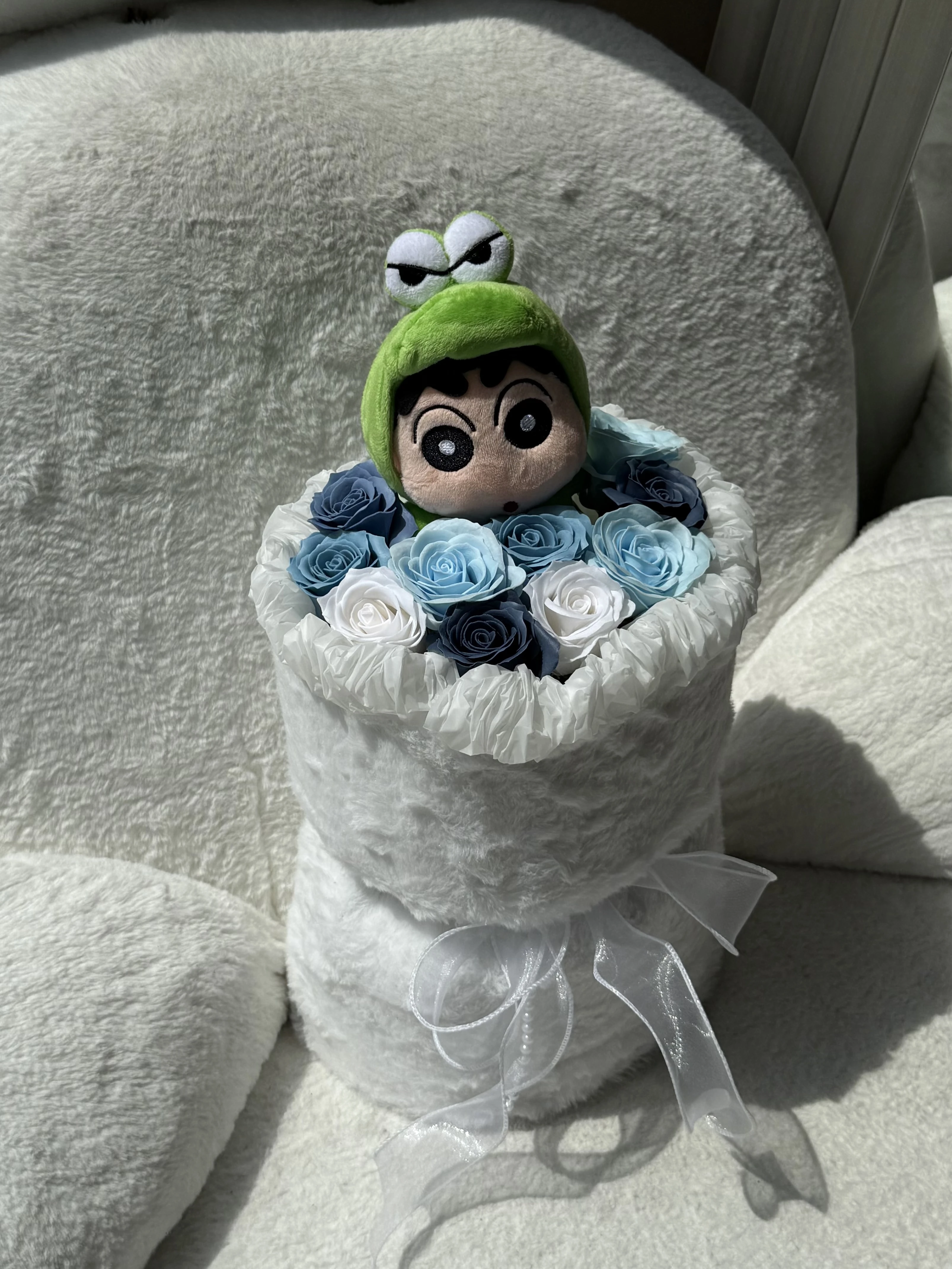 蠟筆小新畢業花束