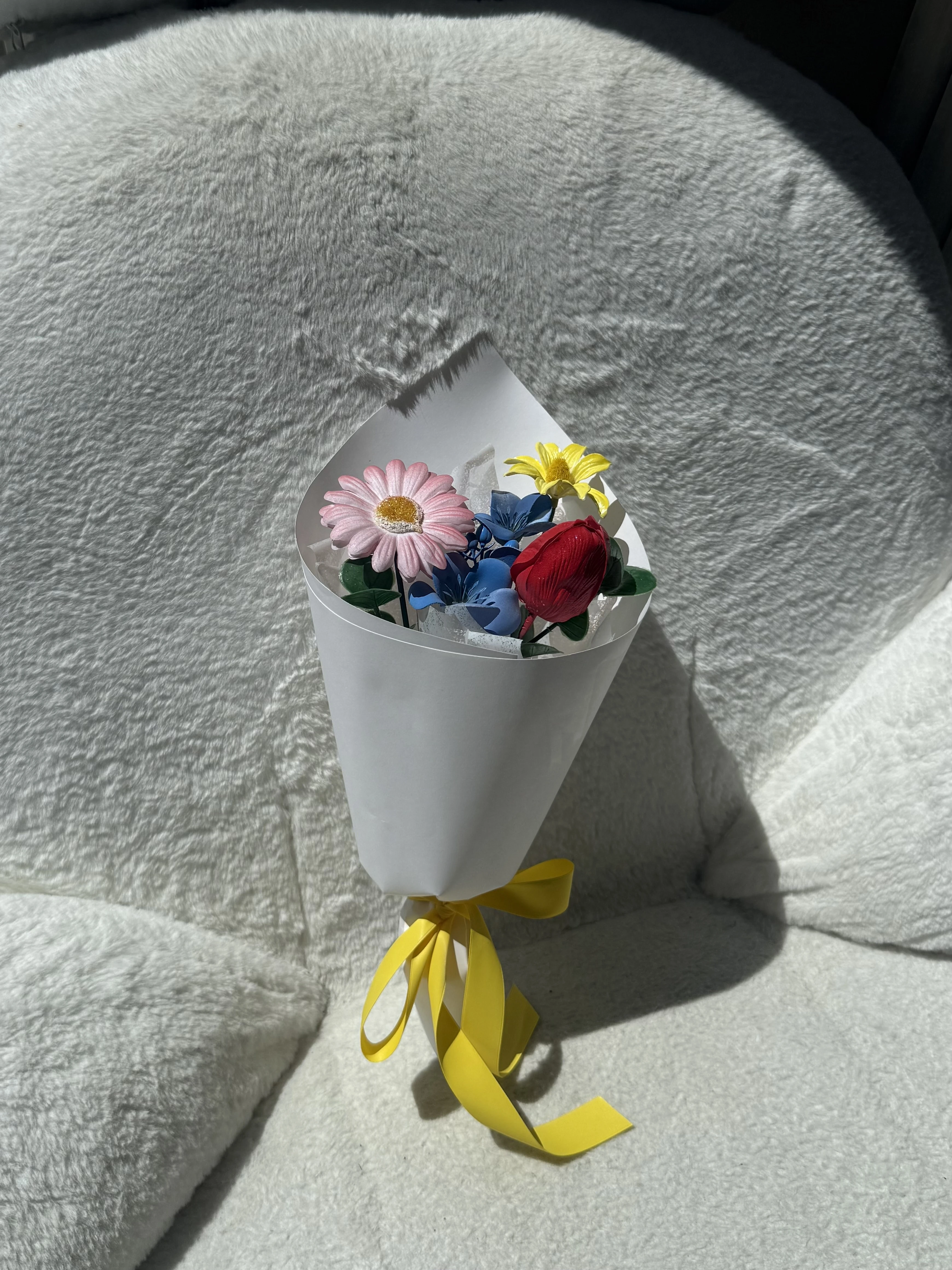 蠟筆小新同款香皂花束