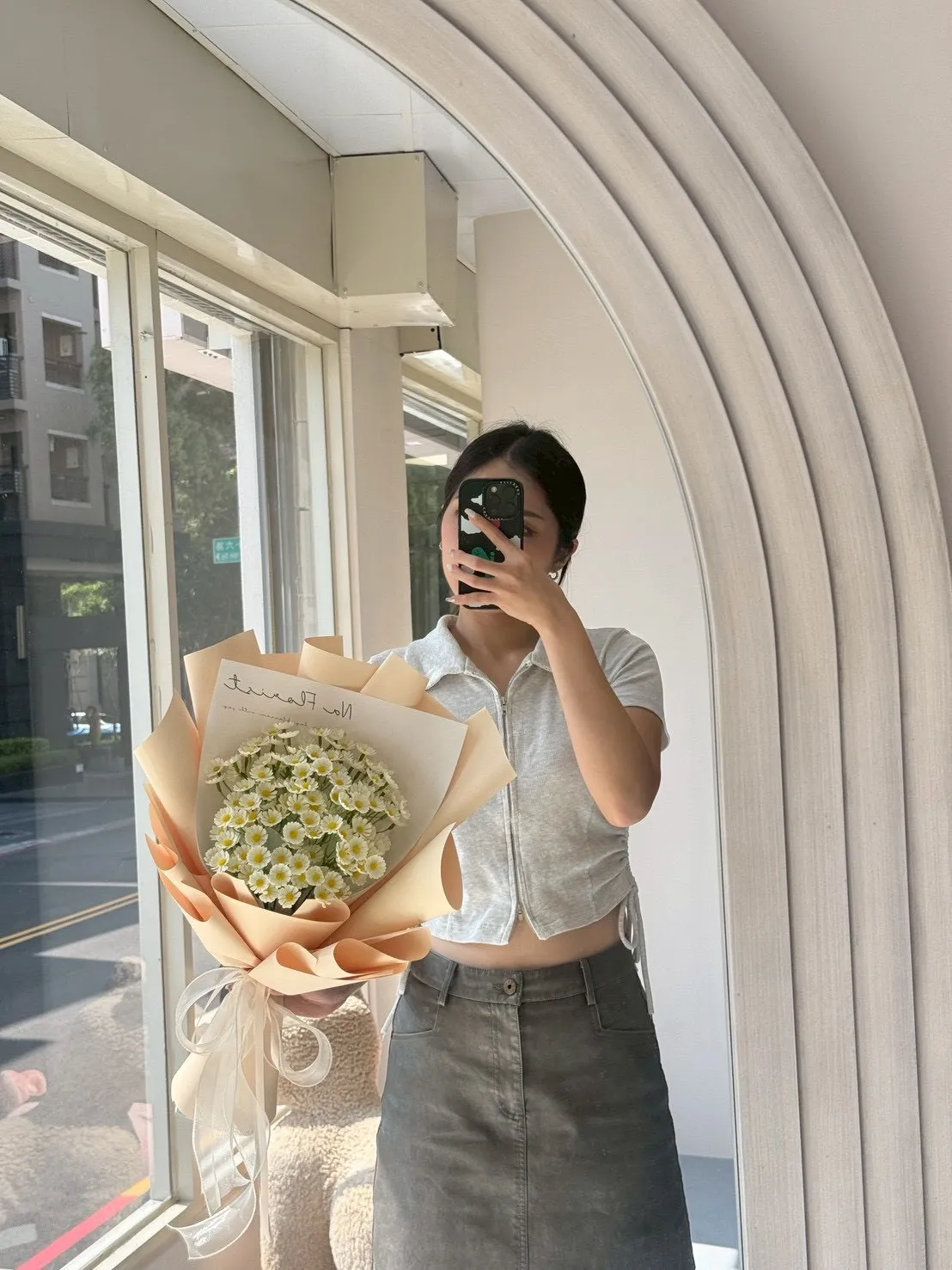  田園洋甘菊花束